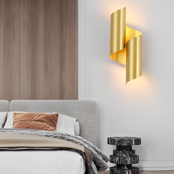 2pcs Symmetrical Creative Up And Down Lighting Modern Wall Light Fixture - Image 3