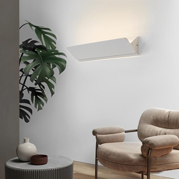 270?? Rotatable Adjustable Rectangular Strip LED White Nordic Wall Lamp - Image 5