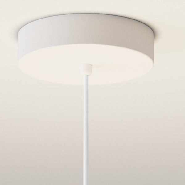 Contemporary Creative Resin Animal Rabbit Moon 1-Light Kids Pendant Light For Living Room - Image 8