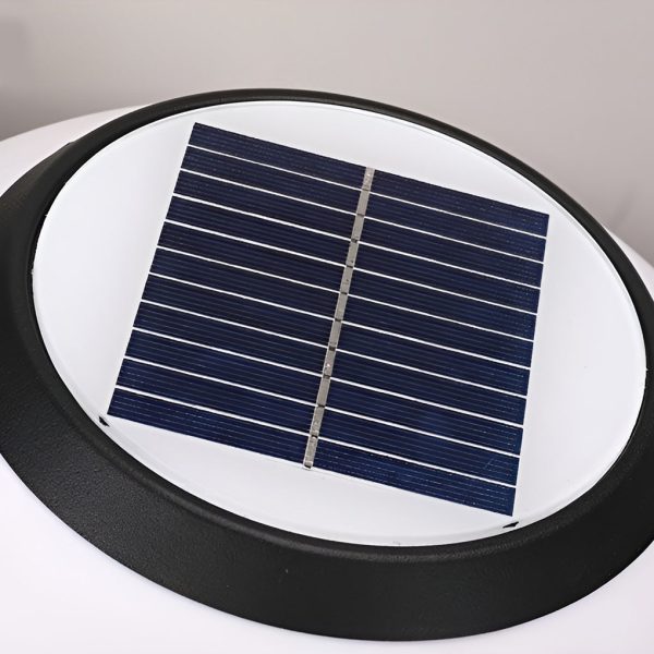 Ball Waterproof Three Step Dimming LED Solar Post Caps Lights Pillar Light - Image 12