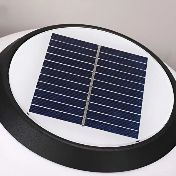 Ball Waterproof Three Step Dimming LED Solar Post Caps Lights Pillar Light - Image 12