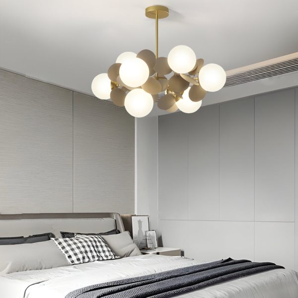 Nordic Chandelier Multicolored Board Art Branch-style Pendant Lights - Image 6