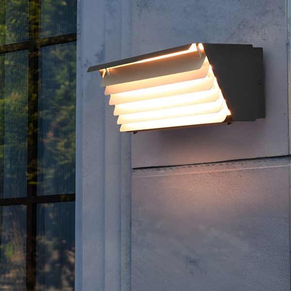Creative Waterproof LED Modern Outdoor Wall Lamp Wall Sconce Lighting - Image 12