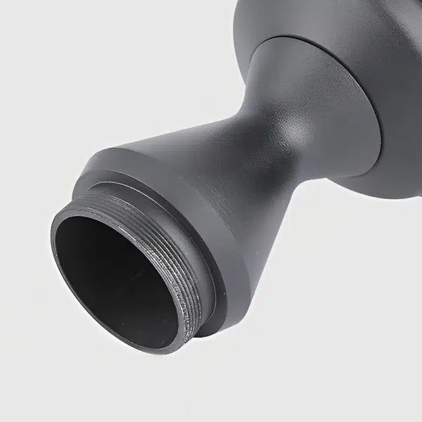 Waterproof LED Black Modern Solar Fence Post Cap Light Pillar Lights - Image 13