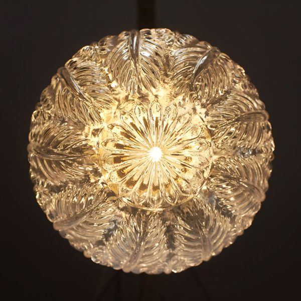 Creative Glass Ball Three Step Dimming LED Modern Pendant Lights - Image 11