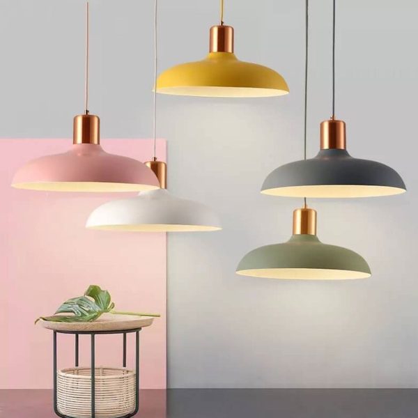 Nordic Creative Macaron Color 1-Light Pendant Light - Image 11