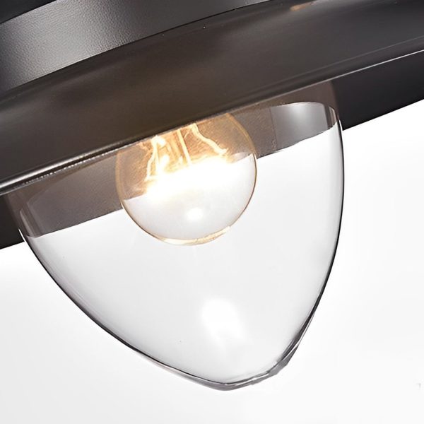 Round Retro Metal Hat Industrial Style Small Chandelier Pendant Lights - Image 12