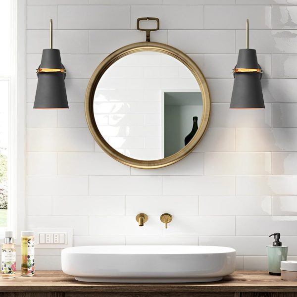 Personality Creative Iron Nordic Wall Lamp Plug in Wall Sconce Lighting - Image 5