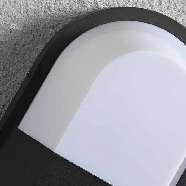 Minimalist Waterproof LED Dark Gray Modern Outdoor Wall Lamp Exterior Lights - Image 12