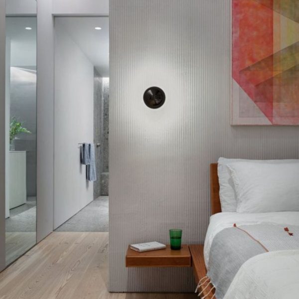 Modern Simplicity Meteorite Semicircle Metal LED Wall Sconce Lamp For Bedroom - Image 18