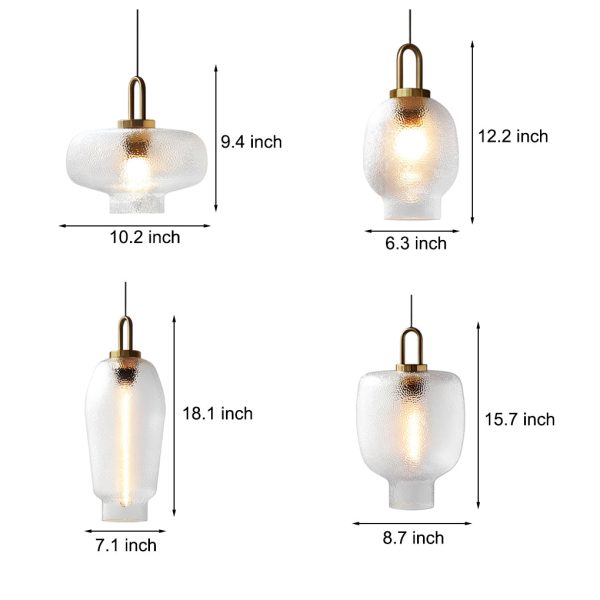 Creative Glass Jar Minimalist Luxury Post-Modern Pendant Lights Chandelier - Image 6