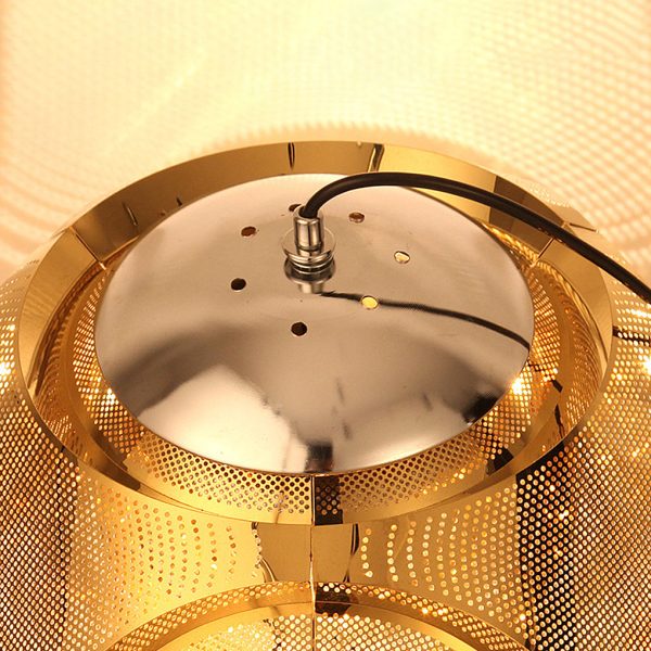 Creative Irregular Circular Stainless Steel Post-modern Chandelier Light - Image 13