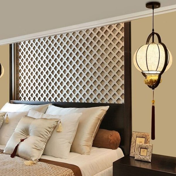 Chinese Retro Light Luxury Wrought Iron 1-Light Pendant Light - Image 2