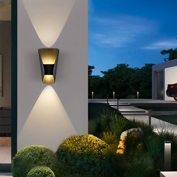 Unique Creative Up and Down Lights Outdoor Wall Lights Waterproof Wall Sconces Wall Lamp - Image 3