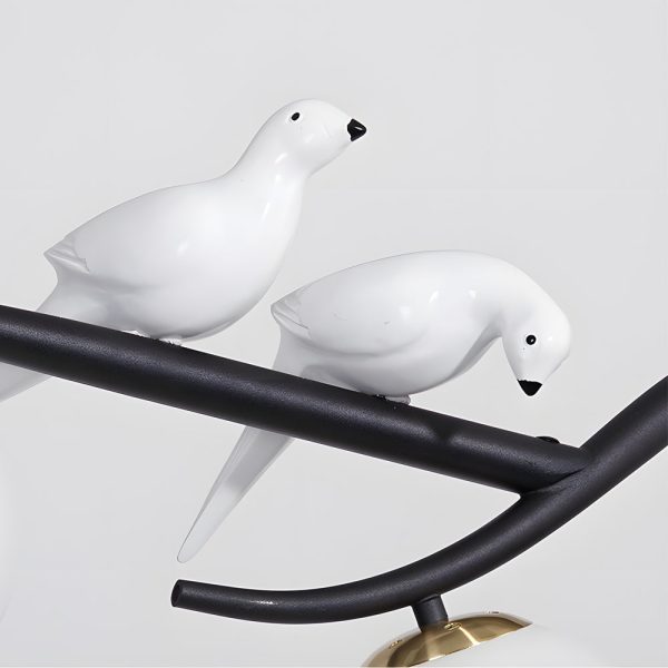 Long Branches Birds Balls 3 Step Dimming Nordic Dining Room Chandeliers - Image 7