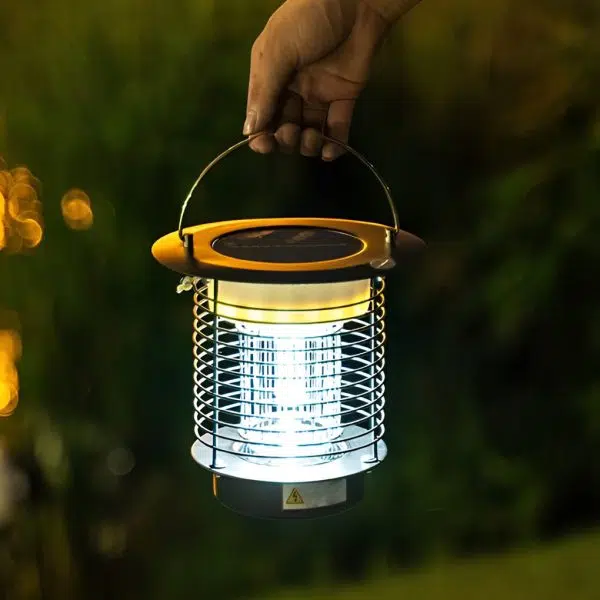 Advanced Solar-Powered Mosquito Killer Lamp Eco-Friendly Garden Light - Image 3
