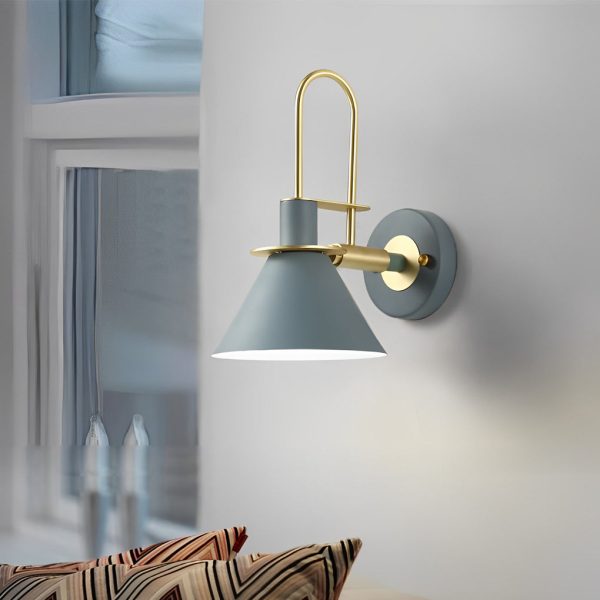 Minimalist Horn Shape Iron Creative Modern Wall Lamp Wall Sconce Lighting - Image 8