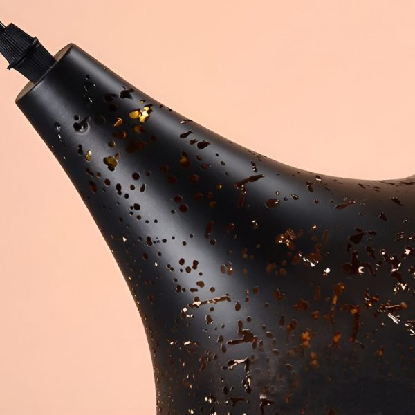 Creative Iron E27 Black Retro Industrial Pendant Light Hanging Ceiling Lights - Image 13