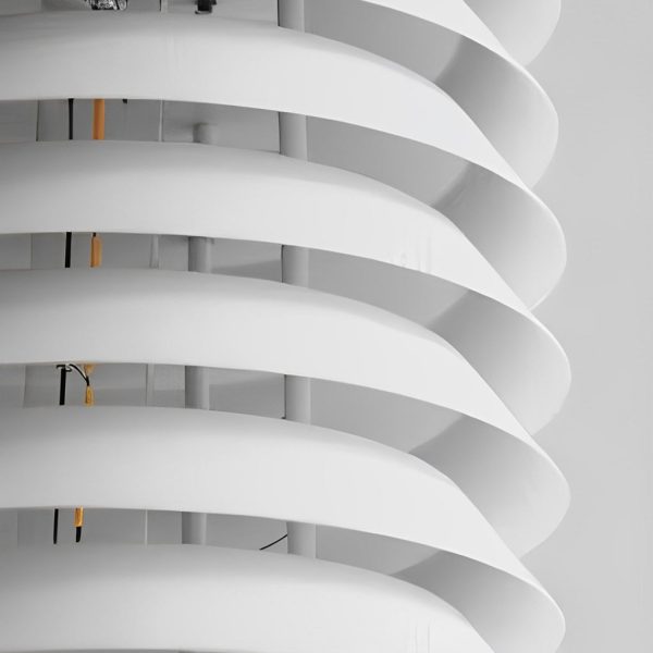 Creative Multi-layer Metal Minimalist Nordic Pendant Light Hanging Lamp - Image 16