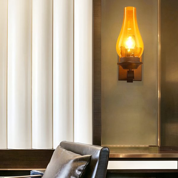 Retro Glass E27 Industrial Wall Lamp Wall Sconces Lighting - Image 13