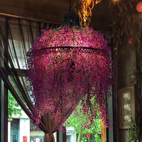 Creative Plant Vine Decorative 3-Light Chandelier - Image 15
