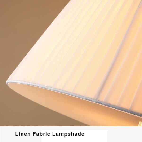 Fabric 1-Light Drum Semi-Flush Mount Lighting - Image 7