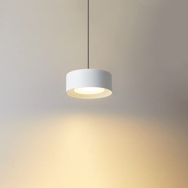 Modern Minimalist Round Head Iron LED Pendant Light - Image 4
