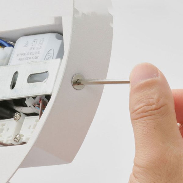 Modern Minimalist Round Square Acrylic Aluminum LED Reading Wall Sconce Lamp - Image 9