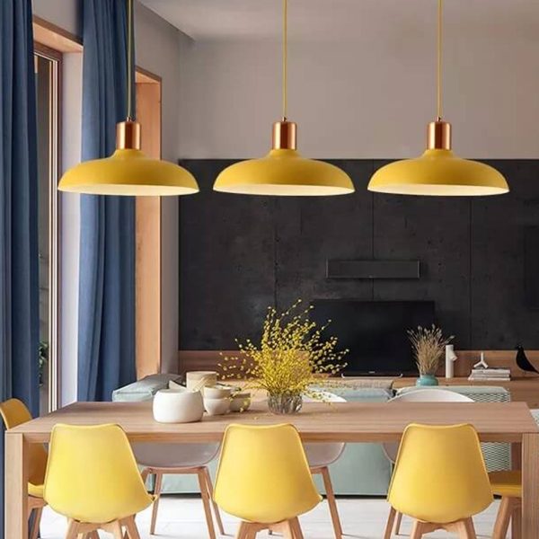 Nordic Creative Macaron Color 1-Light Pendant Light - Image 13