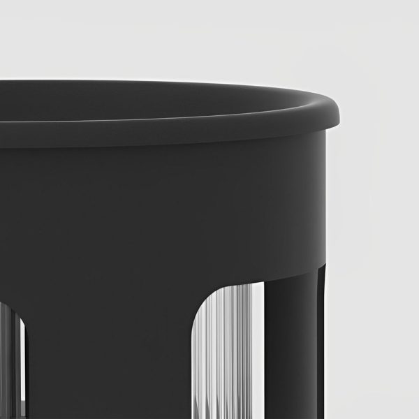 Round Table Lamp with Under-Table Lighting Solar-Powered LED Outdoor Light - Image 14