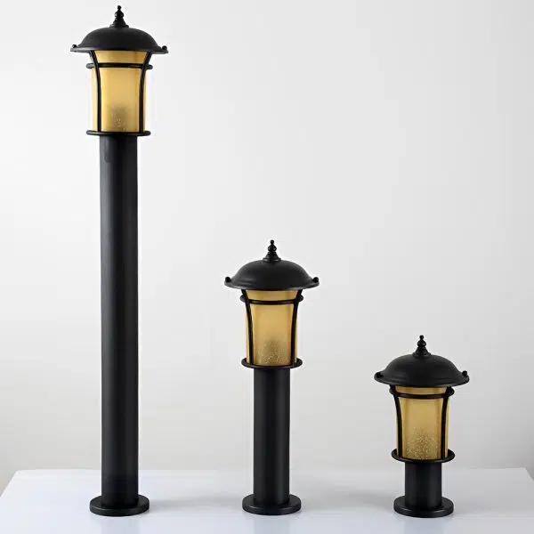 Classic Old England-Style Waterproof LED Garden Lamp - Image 8