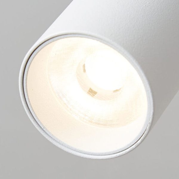 Minimalist Spotlight Rotatable LED Semi-Flush Mount Ceiling Light - Image 12