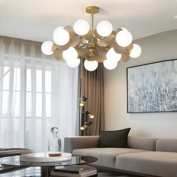 Nordic Chandelier Multicolored Board Art Branch-style Pendant Lights - Image 8