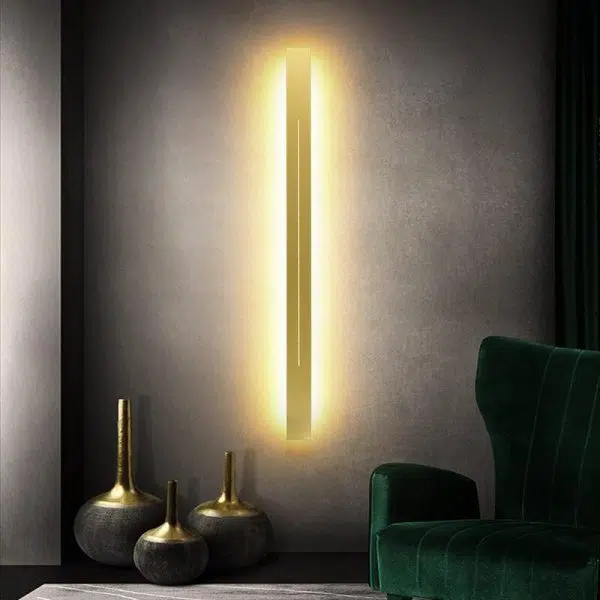 Minimalistic Elongated Bar Shaped Mood 1-Light LED Acrylic Wall Light - Image 2