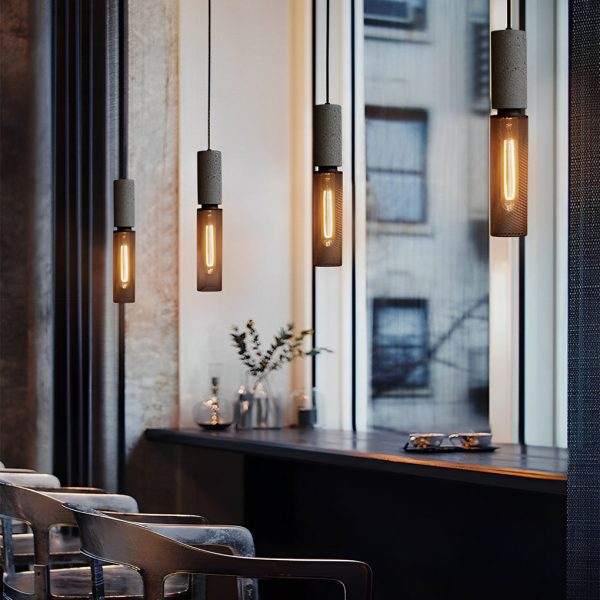 Creative Metal Meshed Black Industrial Style Pendant Lights Chandelier - Image 9