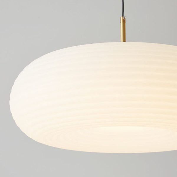 Modern Cream Style Apple All-Copper LED Pendant Light - Image 8