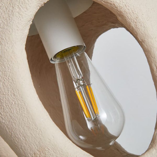 Japanese Wabi-sabi Resin Geometric Circle 1-Light Pendant Light - Image 12