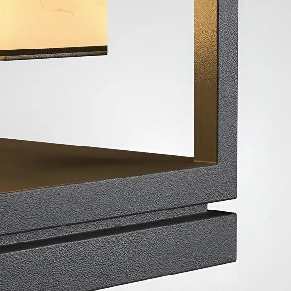 Square LED Waterproof Modern Solar Deck Post Lights Pillar Light Post Caps Lights - Image 16