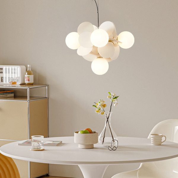 Nordic Chandelier Multicolored Board Art Branch-style Pendant Lights - Image 4