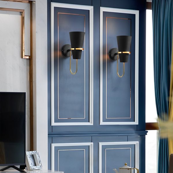 Personality Creative Iron Nordic Wall Lamp Plug in Wall Sconce Lighting - Image 8