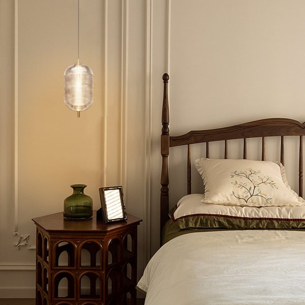 Personality Glass Shade LED Iron Creative Nordic Chandelier Pendant Lights - Image 7