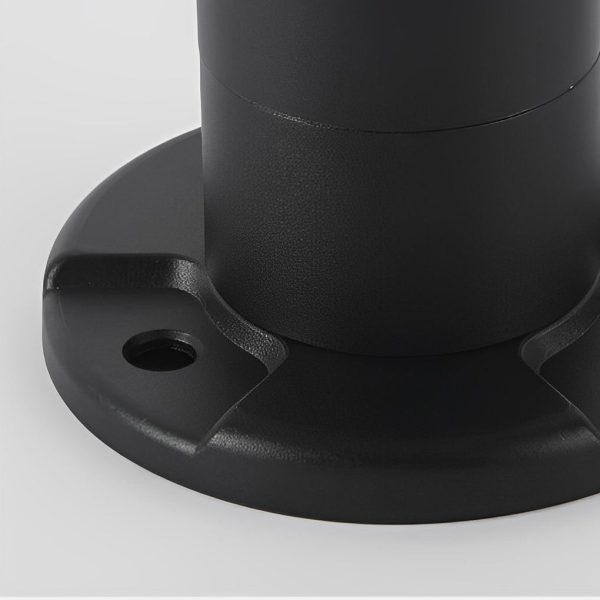 Round Waterproof Light Control LED Black Modern Solar Outdoor Lights - Image 15