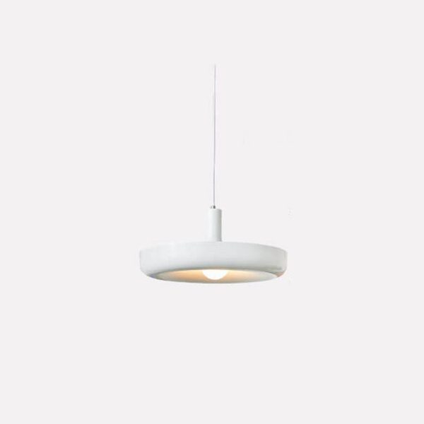 Nordic Minimalist UFO Metal Disc 1-Light Pendant Light - Image 5