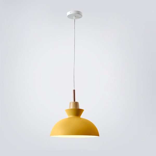 Nordic Macaron Metal 1-Light Pendant Light - Image 12