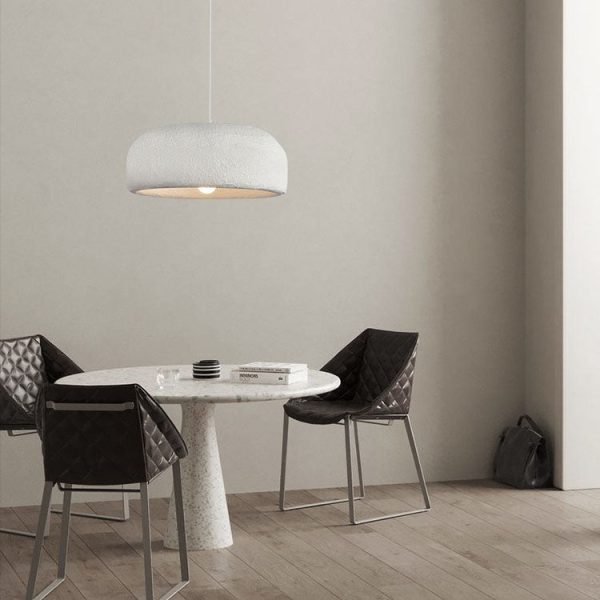 Modern Minimalist Resin Dome 1-Light Pendant Light - Image 2