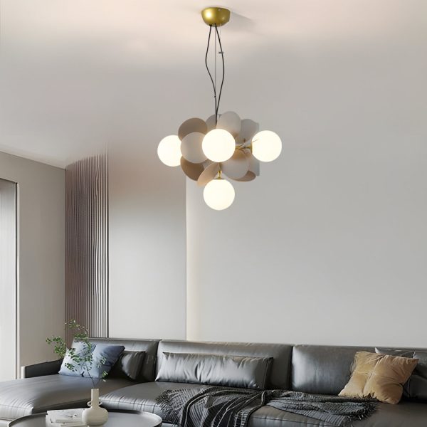 Nordic Chandelier Multicolored Board Art Branch-style Pendant Lights - Image 5