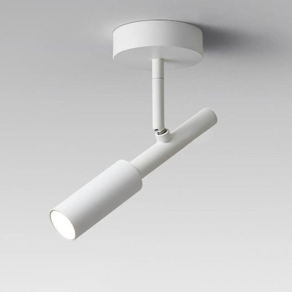 Minimalist Spotlight Rotatable LED Semi-Flush Mount Ceiling Light - Image 6