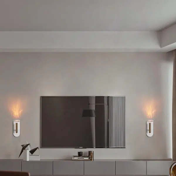 Industrial Creative Flame Light Shadow Rotatable Adjustable LED Wall Sconce Lamp - Image 16