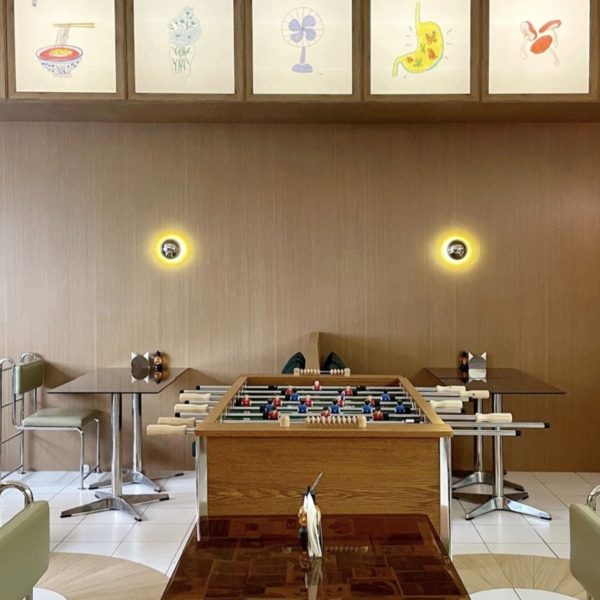 Modern Simplicity Meteorite Semicircle Metal LED Wall Sconce Lamp For Bedroom - Image 2