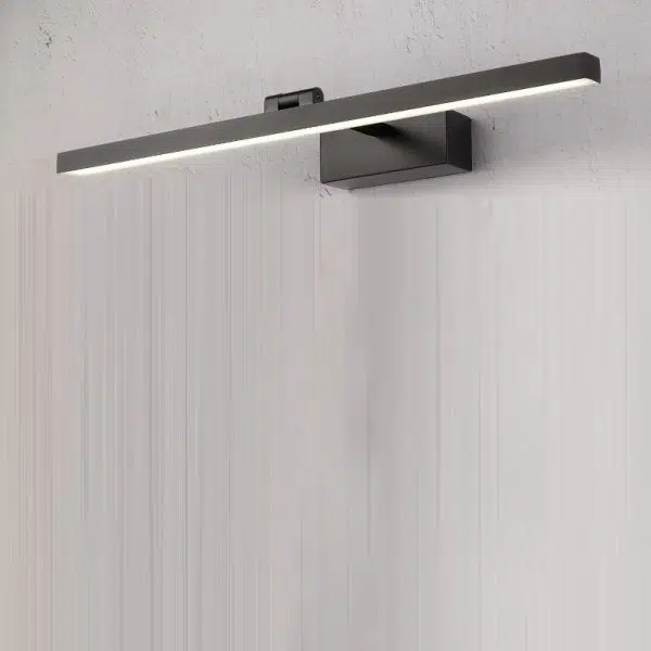 Modern Minimalist Long Iron Aluminum PC LED Vanity Light Wall Sconce Lamp For Bathroom - Image 12